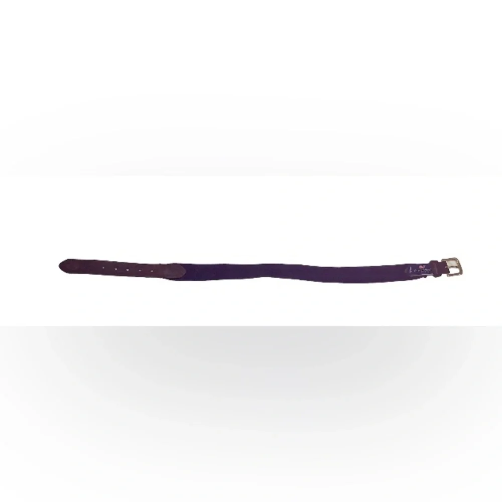 Vineyard Vines Sz 24 red blue leather belt youth boys size 24